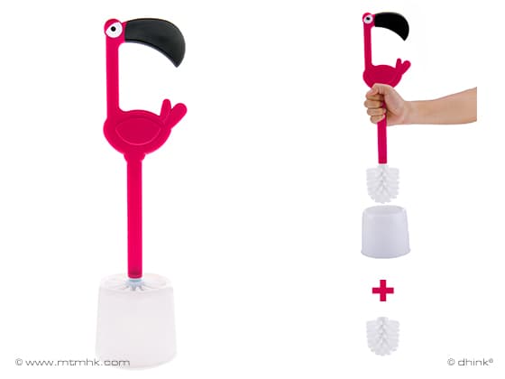 Perie de toaletă Flamingo image