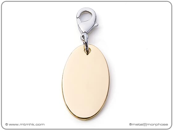 Cârlig Engrave Tag Oval 29.9x17.9 + image
