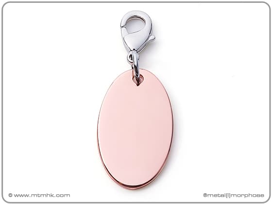 Cârlig Engrave Tag Oval 29.9x17.9 + image